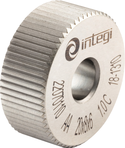 Rändelrad AA-Form HSSE Gr. 1,2mm 20x8x6mm DIN403 für Rändelprofil RAA Rändelrad AA-Form HSSE Gr. 1,2mm 20x8x6mm DIN403 für Rändelprofil RAA