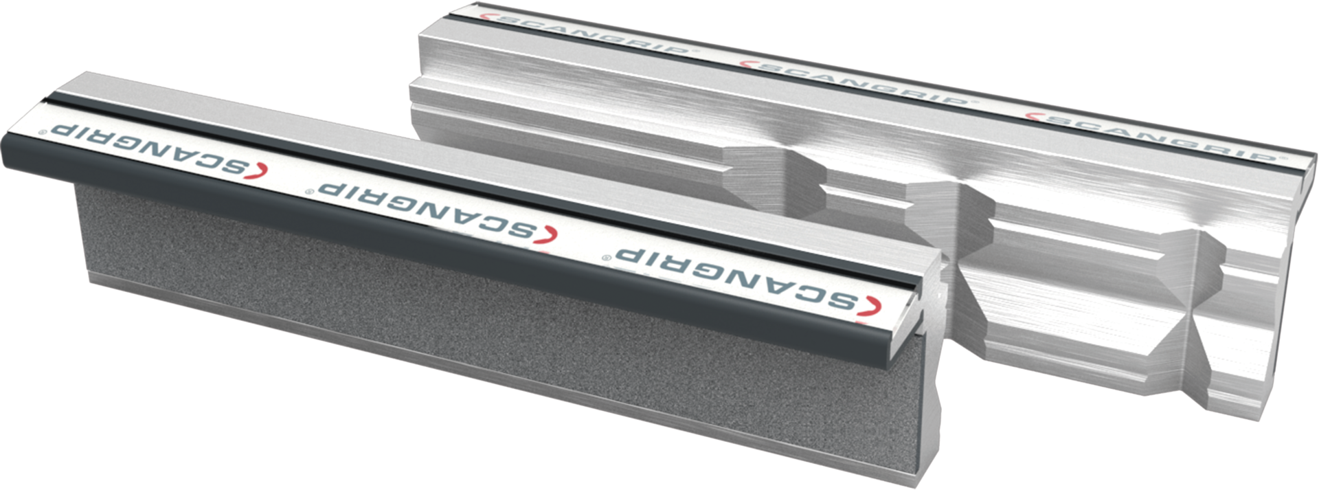 Magnetschutzbacke Alu Prisma Backenbreite 125mm Magnetschutzbacke Alu Prisma Backenbreite 125mm