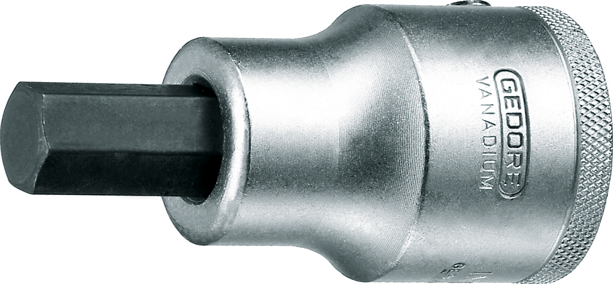 Gedore Bitstecknuss 3/4" Innensechskant L 80 mm SW 14 mm