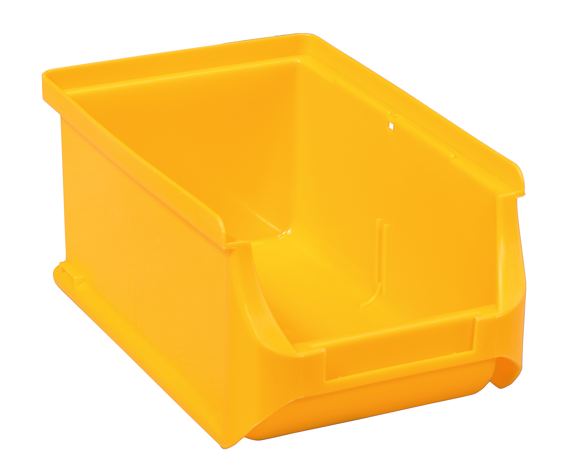 Lagersichtbox Polypropylen gelb L160 x B102 x H75mm Gr.2