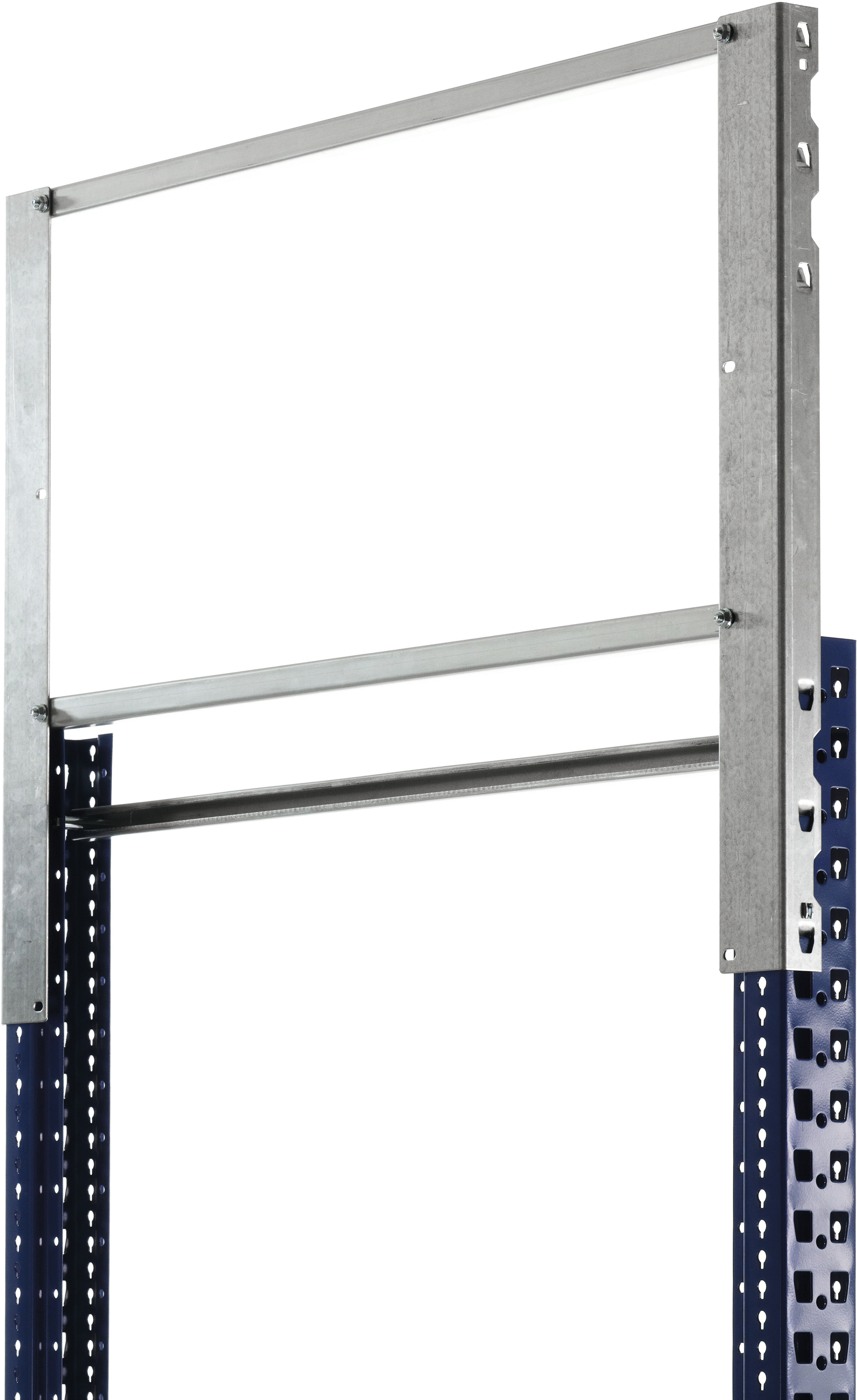 Endständererhöhung Palettenregal MULTIPAL verzinkt H500 x T1100mm Endständererhöhung Palettenregal MULTIPAL verzinkt H500 x T1100mm
