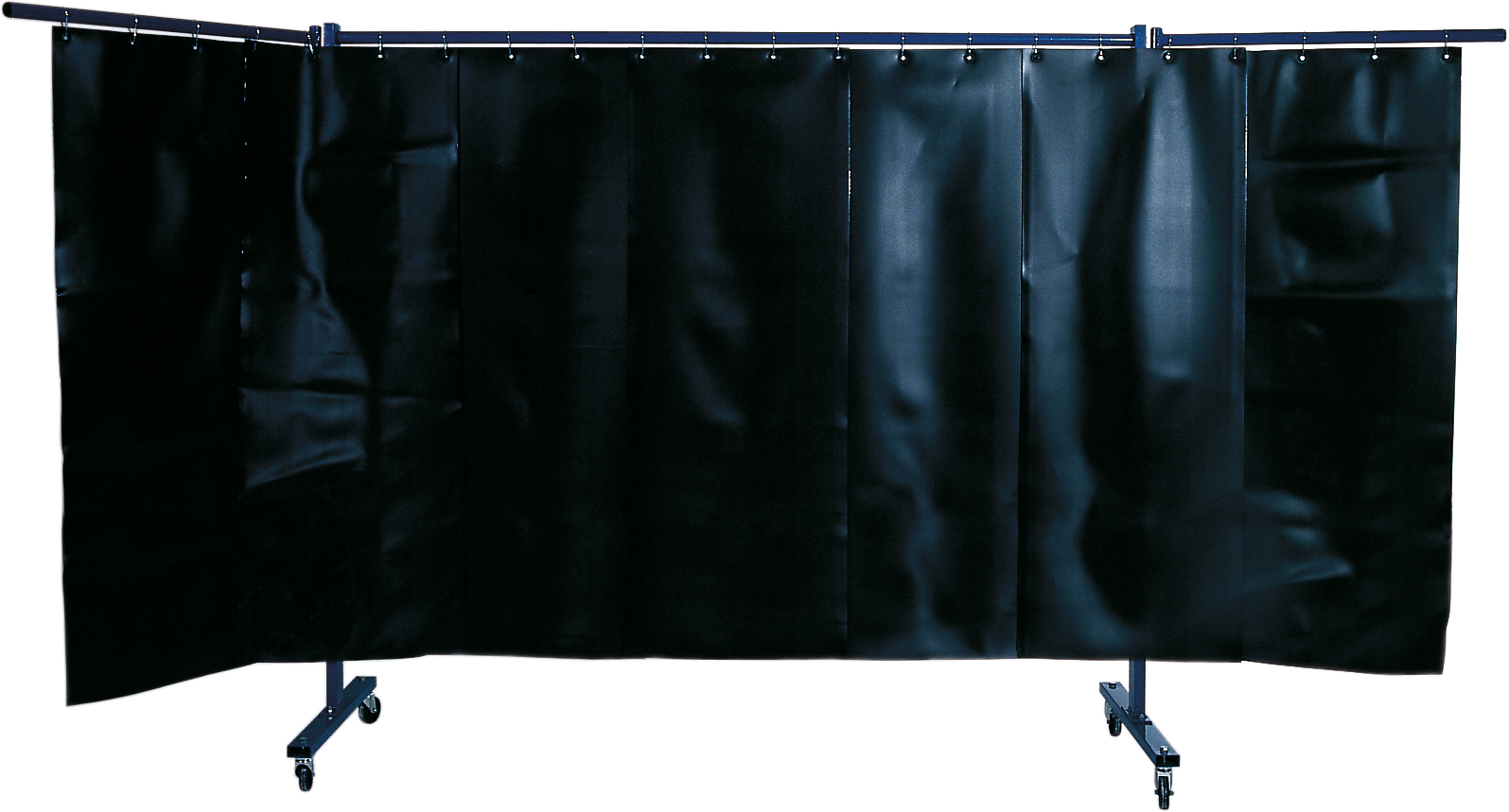 Schweißerschutzwand Lamellenvorhang B3800 x H1830mm dunkel Schweißerschutzwand Lamellenvorhang B3800 x H1830mm dunkel