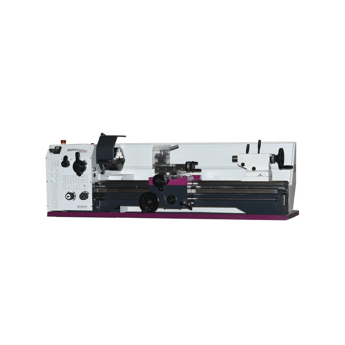 Leit- und Zugspindeldrehmaschine Optimum OPTIturn TM 3110