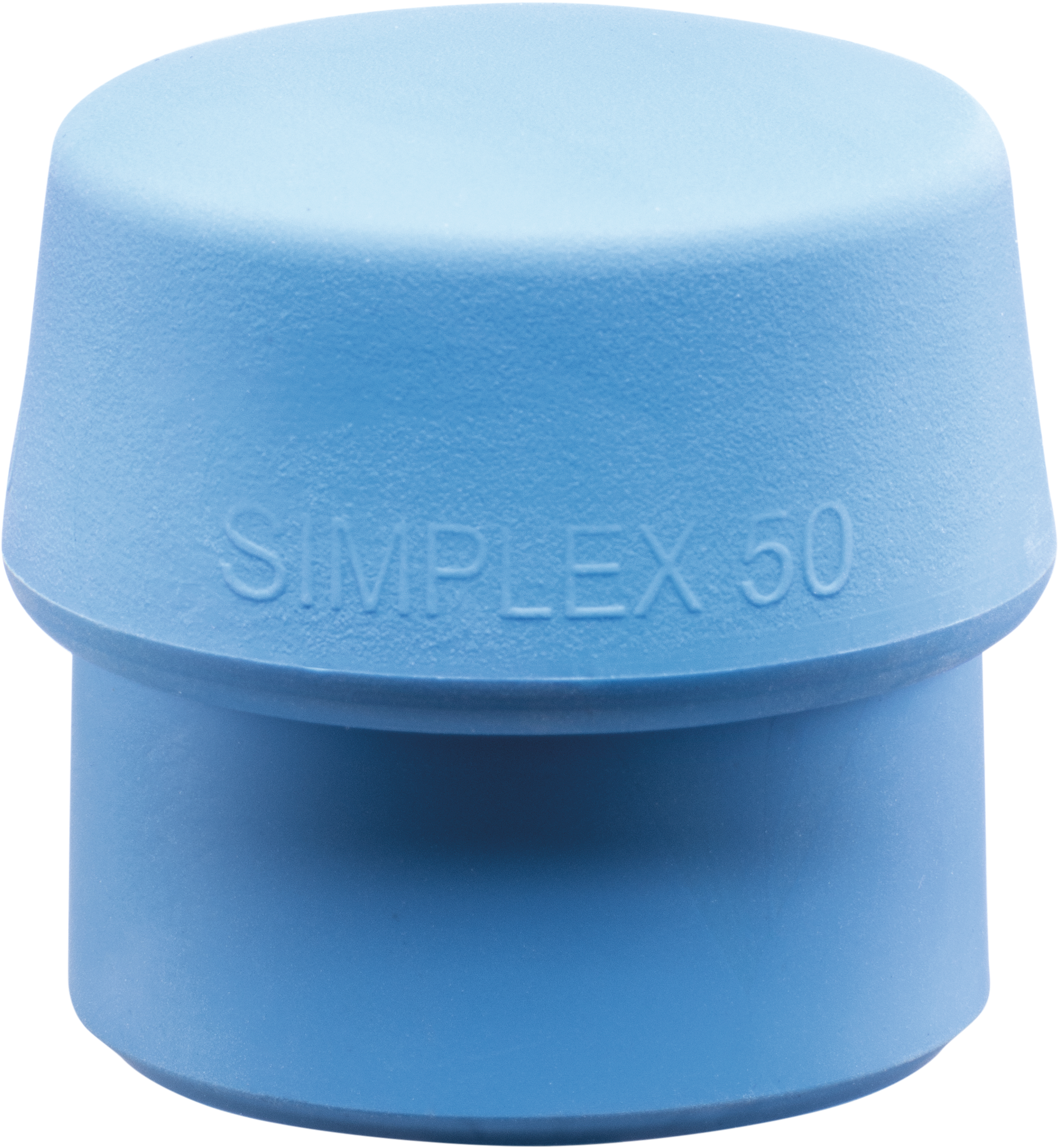 Ersatzschlagkopf TPE-Soft blau (weich) für Simplex-Schonhammer D60mm