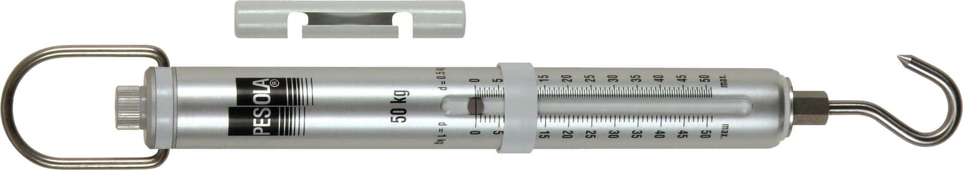 Federwaage PESOLA® Macro mit Haken Tol. +/-0,3% WB50kg Abl. 500g