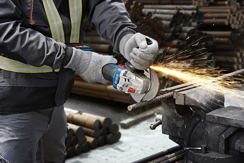 Bosch Akku-Winkelschleifer GWS 18V-8 125 mm im Karton