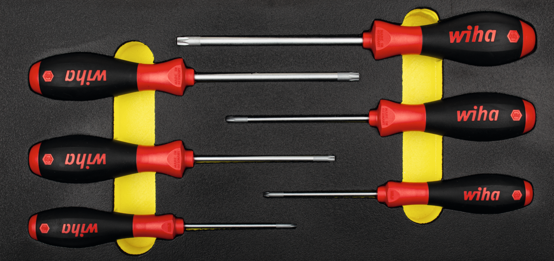 Schraubendreher Satz Torx® 6-tlg. 1/3 Systemeinlage Schraubendreher Satz Torx® 6-tlg. 1/3 Systemeinlage