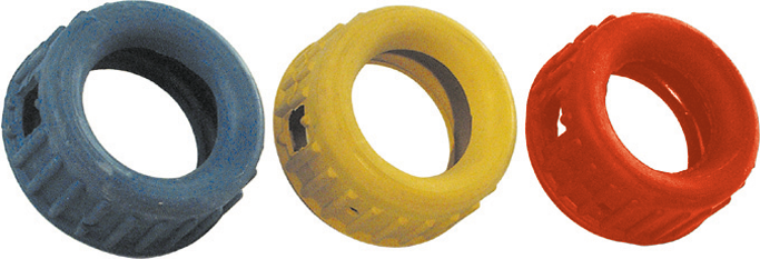 Gummischutzkappe zum Schutz für Manometer 63mm blau