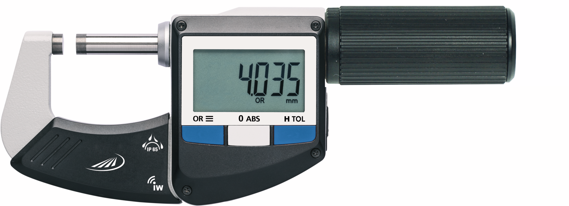 Bügelmessschraube Digital IP65 Abl. 0,001mm DIN863-1 mit 5mm Gewindesteigung DA MB0-25mm