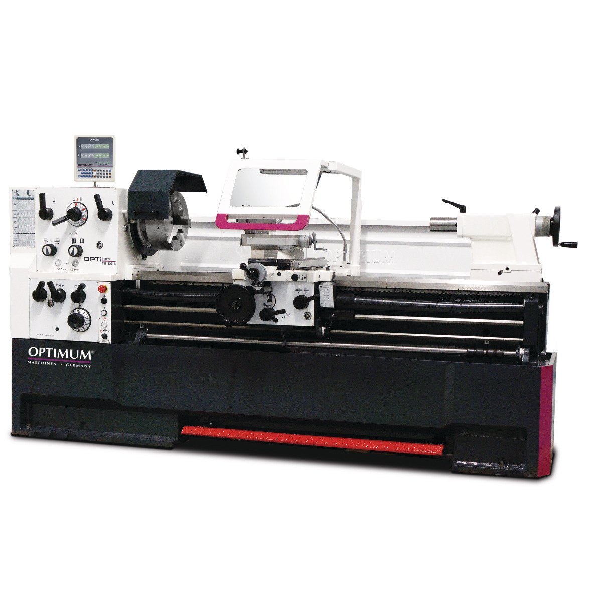 Leit- und Zugspindeldrehmaschine Optimum OPTIturn TH 5615D
