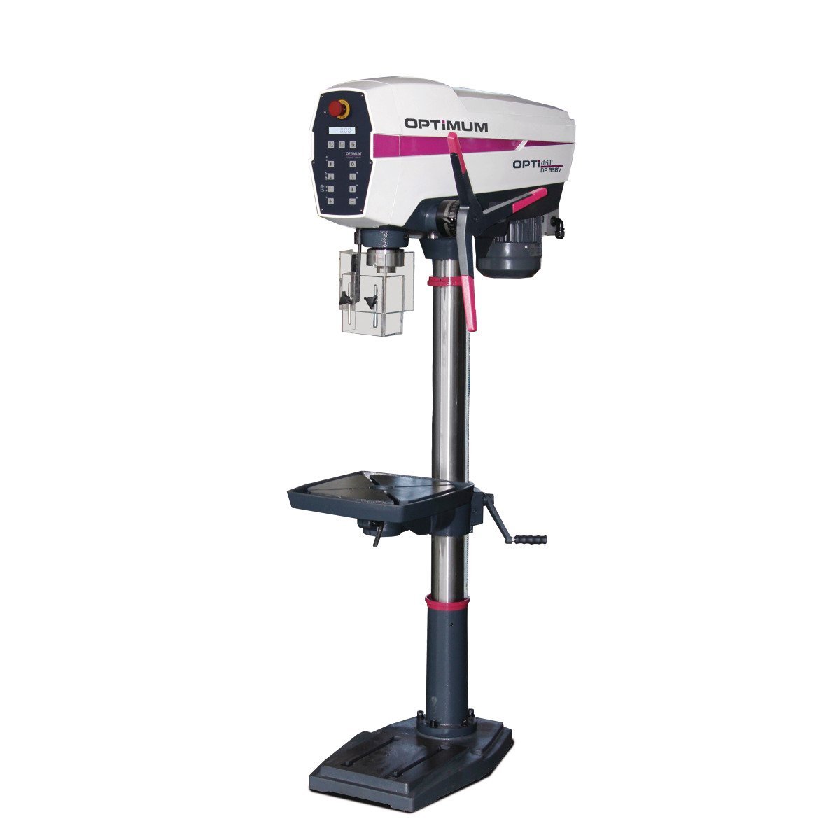Säulenbohrmaschine Optimum OPTIdrill DP 33BV Aktions-Set