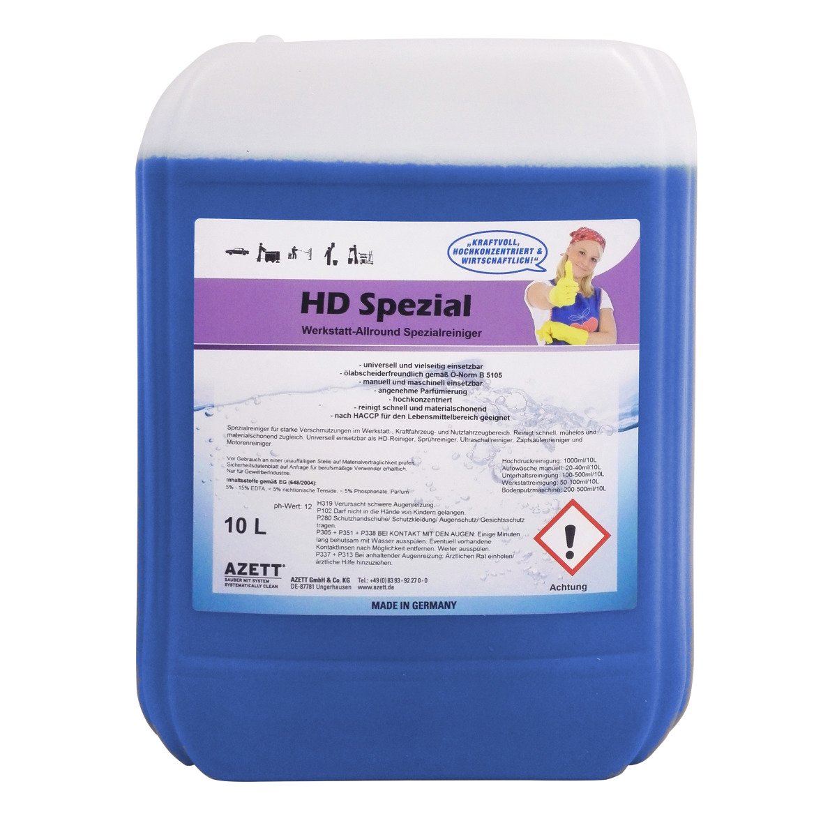 Universalreiniger alkalisch Cleancraft HD-Spezial 10l