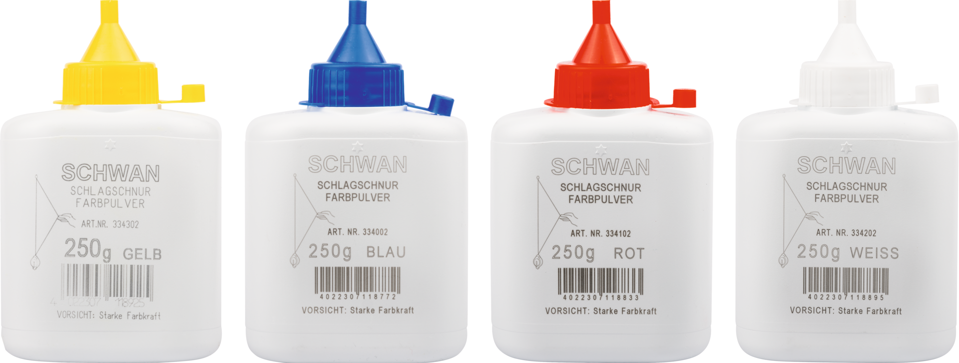 Schwan Werkzeugfabrik Kreidepulver 250 g blau