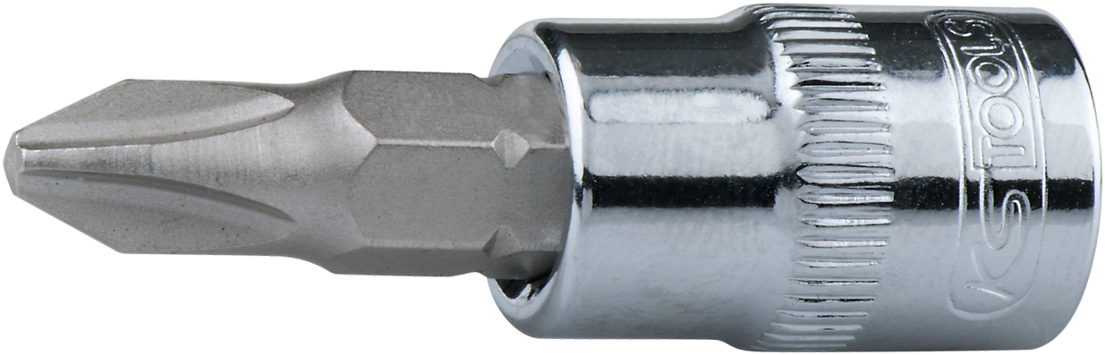 Bitstecknuss 3/8" Phillips® Chrome L50mm PH1