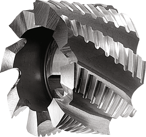 Walzenstirnfräser HSSE-Co8 Walzenstirnfräser Z8 Typ NR-F DIN1880 63x40x27mm