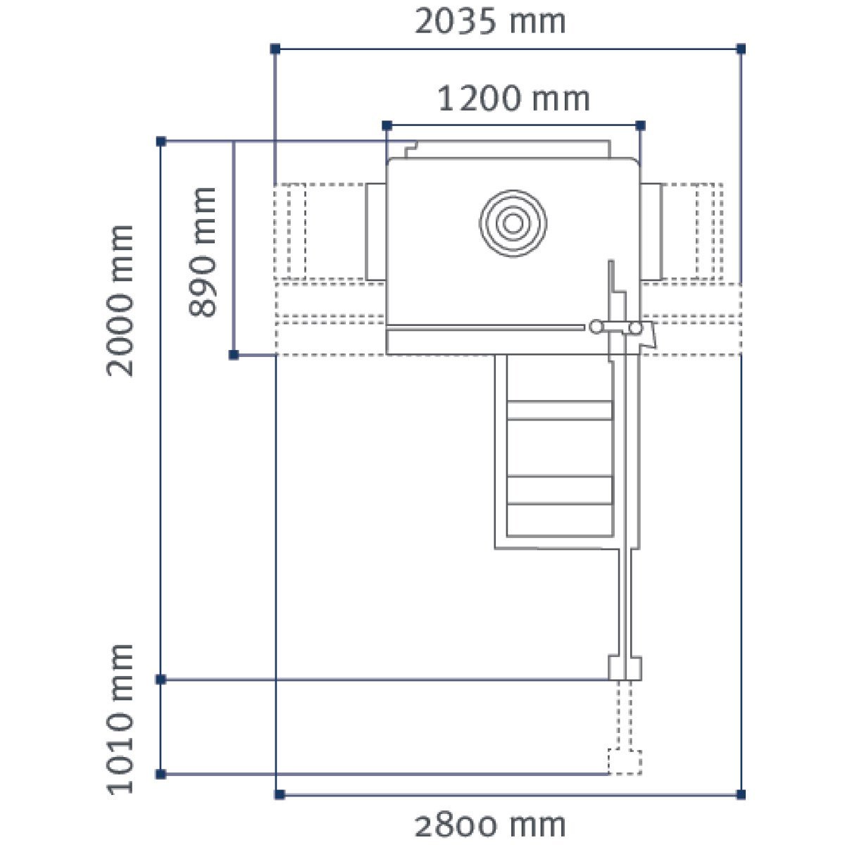 Tischfräse Holzkraft minimax twf 55 es M 3 UP