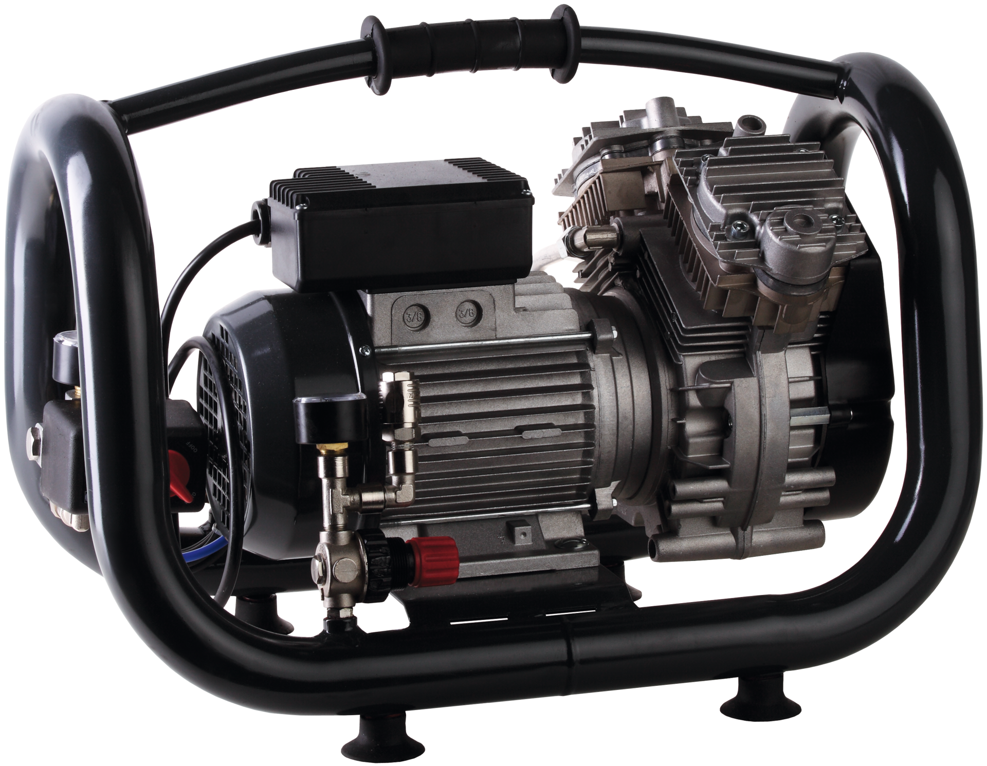 Kolbenkompressor tragbar und ölfrei Extreme 240-5 Aerotec Extreme 240-5 72dB ölfrei 230V 10 bar