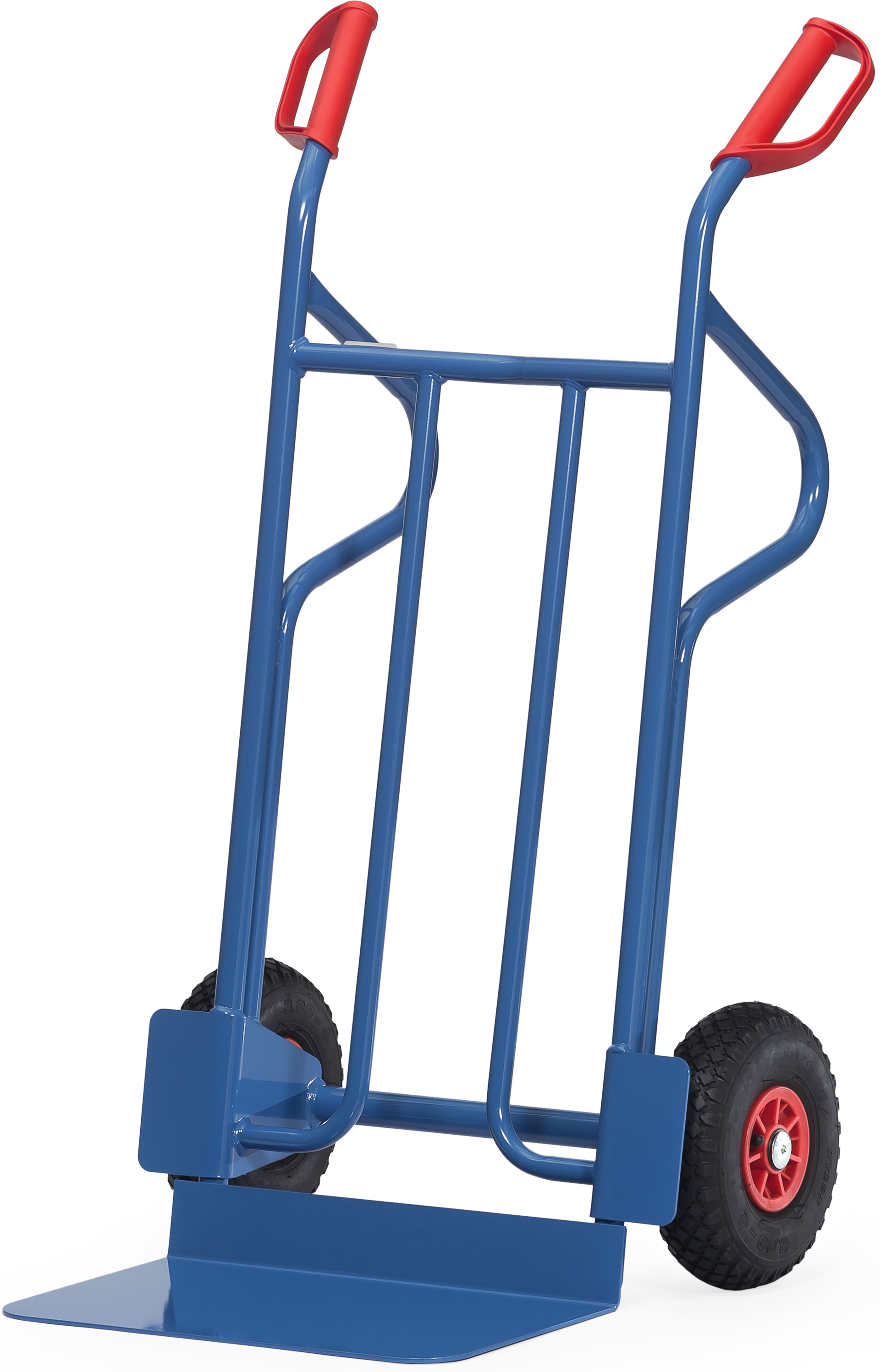 Stahlrohrkarre 350 kg mit kleiner Schaufel 450x150mm Vollgummi