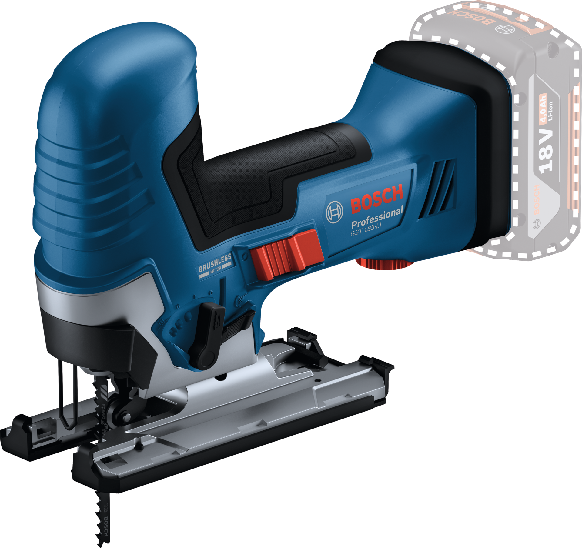 Akku-Stichsäge solo GST 18V-125 S inkl. L-Boxx Akku-Stichsäge solo GST 18V-125 S inkl. L-Boxx