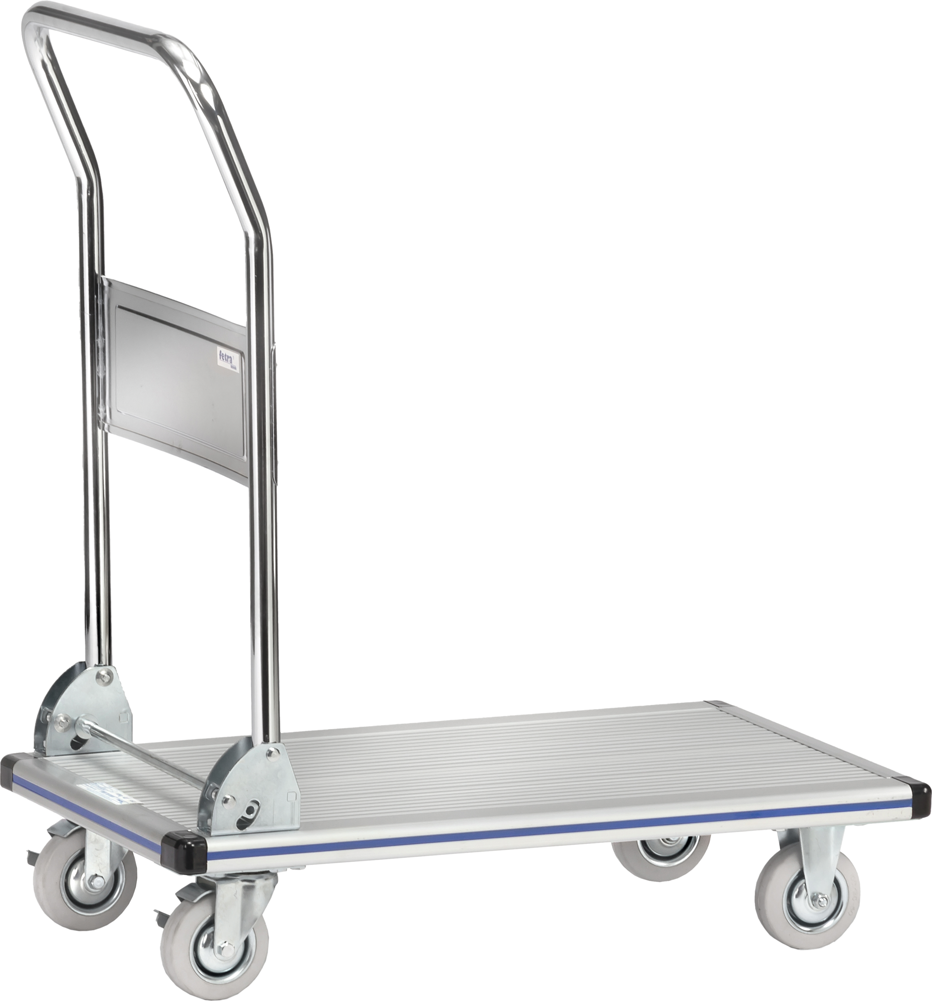 Plattformwagen Aluminium 150kg 740x480mm Plattformwagen Aluminium 150kg 740x480mm