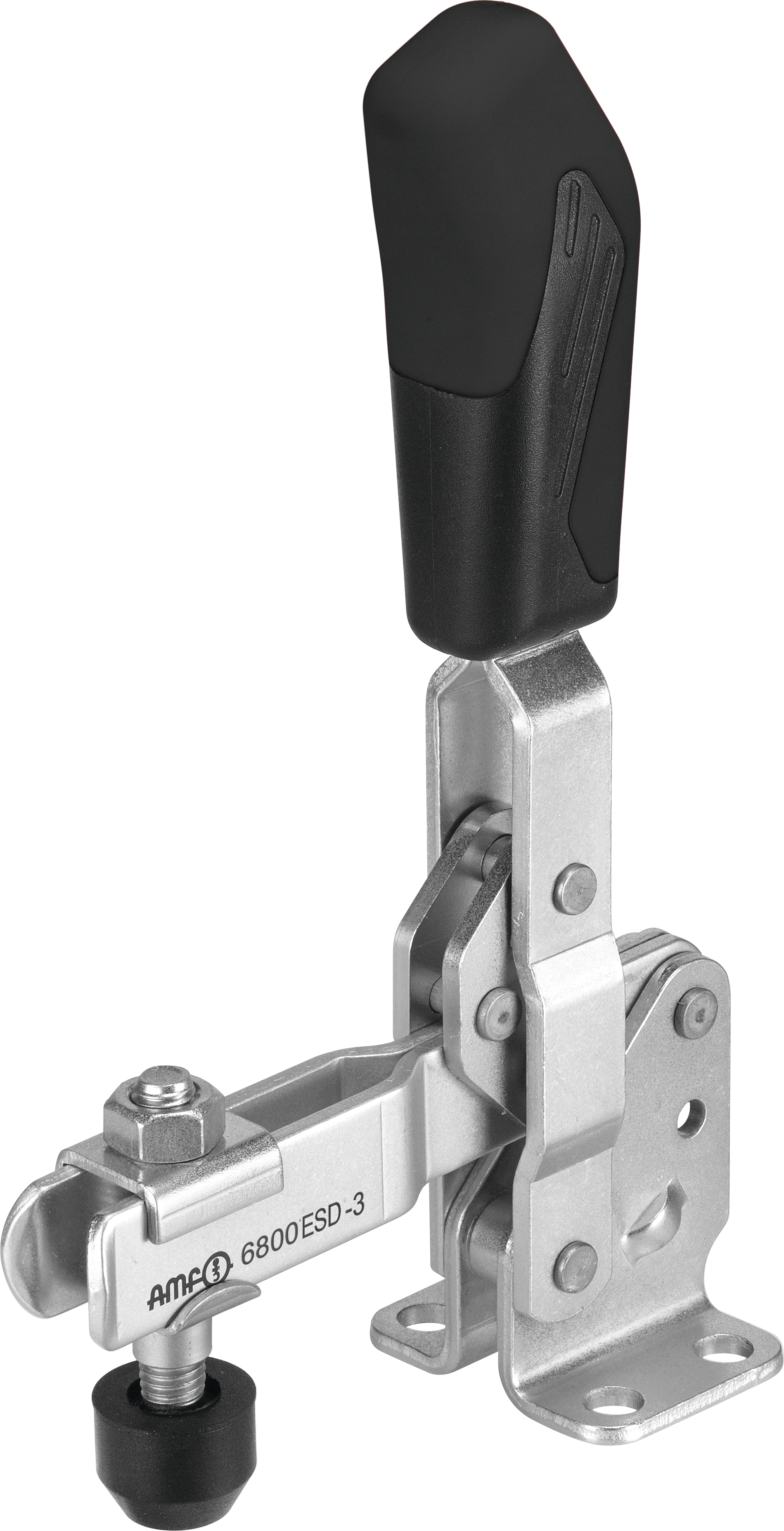 Senkrechtspanner ESD mit waagerechtem Fuß Gr. 3