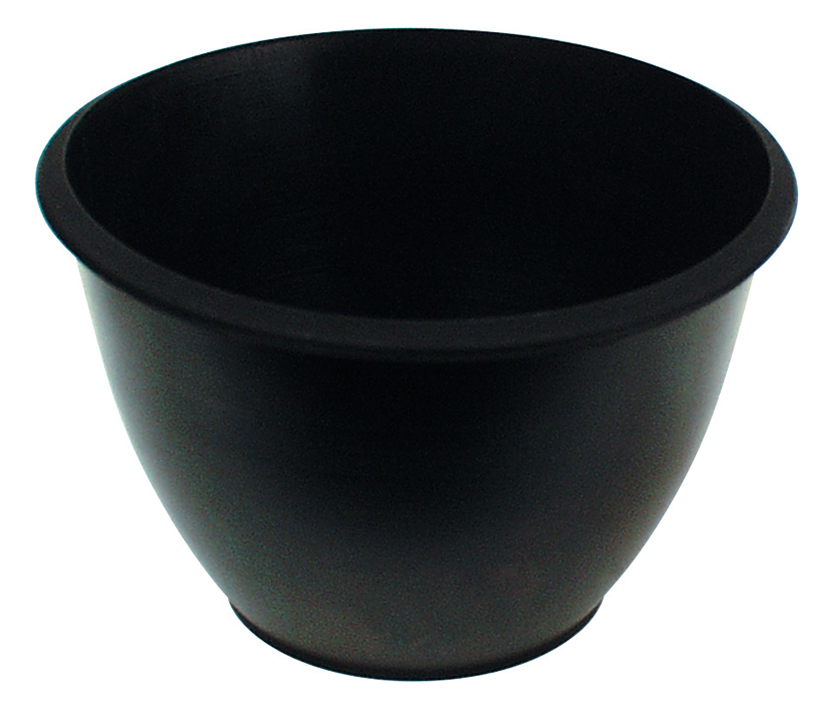 Gipsbecher Gummi konisch schwarz D360mm H97mm Gipsbecher Gummi konisch schwarz D360mm H97mm