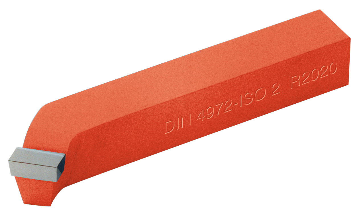 Gebogener Drehmeißel HM rechts K10/20 DIN4972 L140mm S25mm
