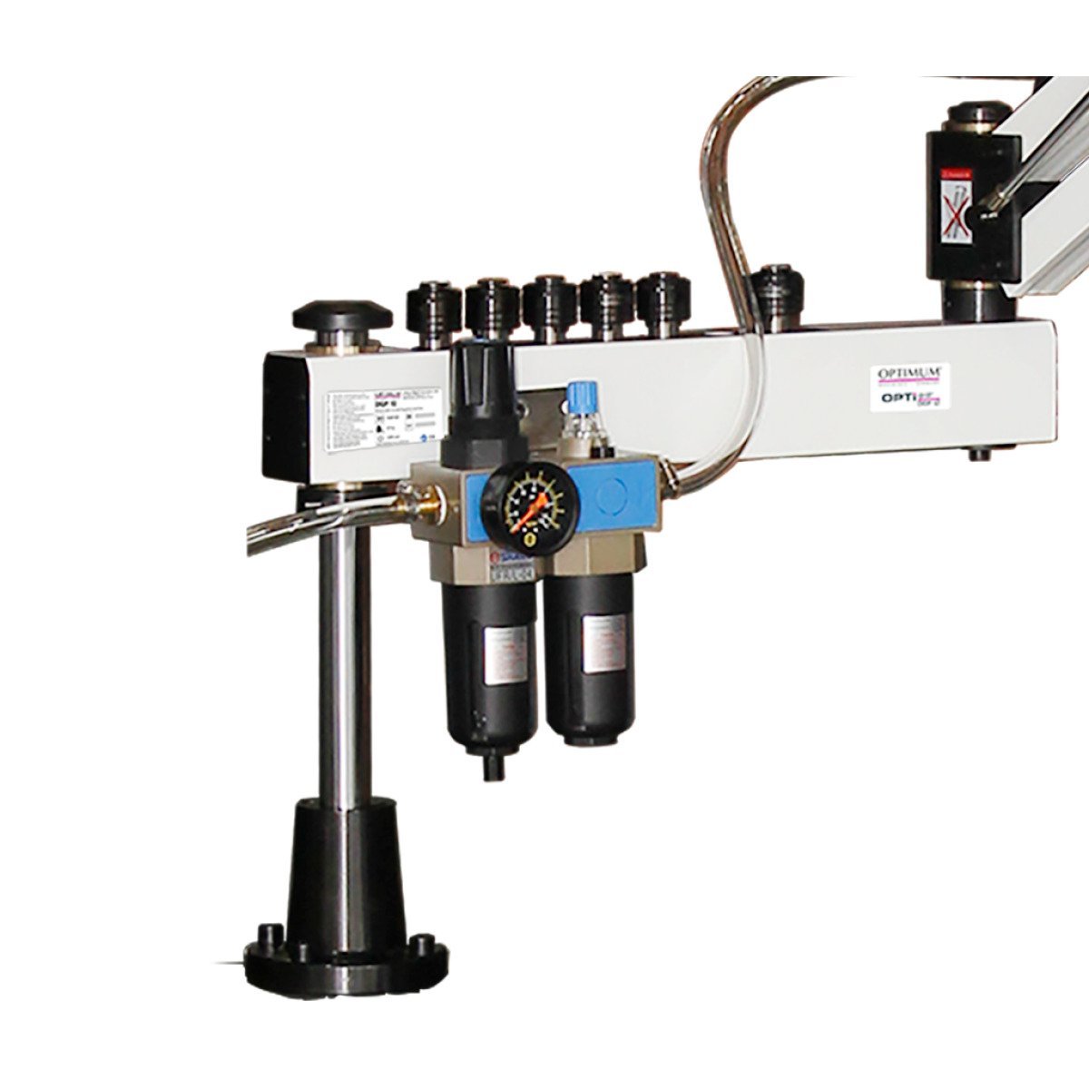 Pneumatische Gewindeschneidmaschine Optimum OPTIdrill DGP 16