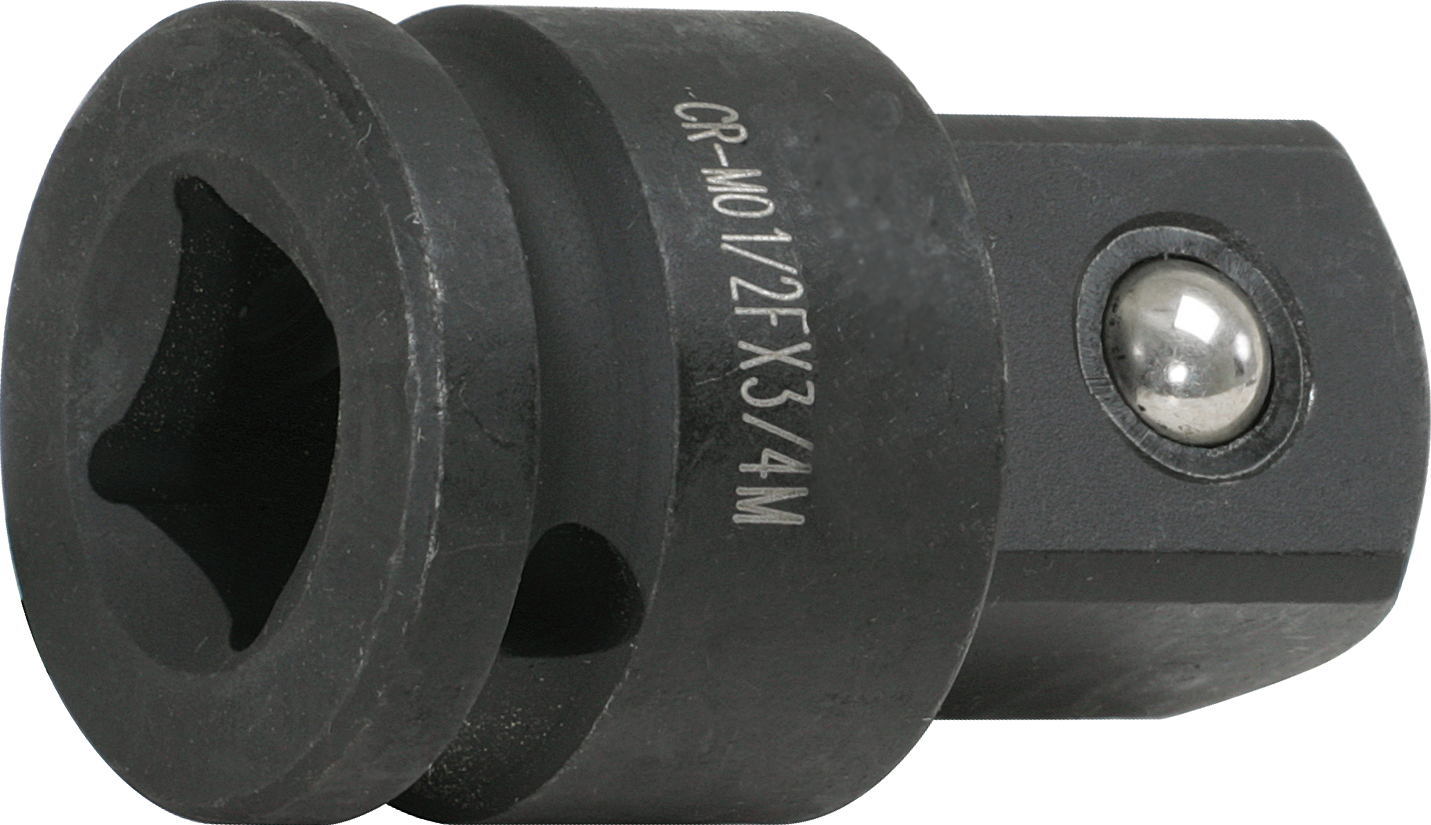 Vergrößerungsstück Kraft 1/2" auf 3/4" L47mm Vergrößerungsstück Kraft 1/2" auf 3/4" L47mm