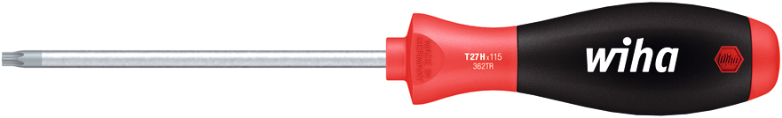 Schraubendreher TORX® SoftFinish® mit Bohrung L60mm GL164mm T7
