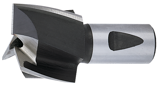 Kombi-Zapfensenker Senker HSS Gr. 1 Z3 Schaft-D14mm L50mm D22mm