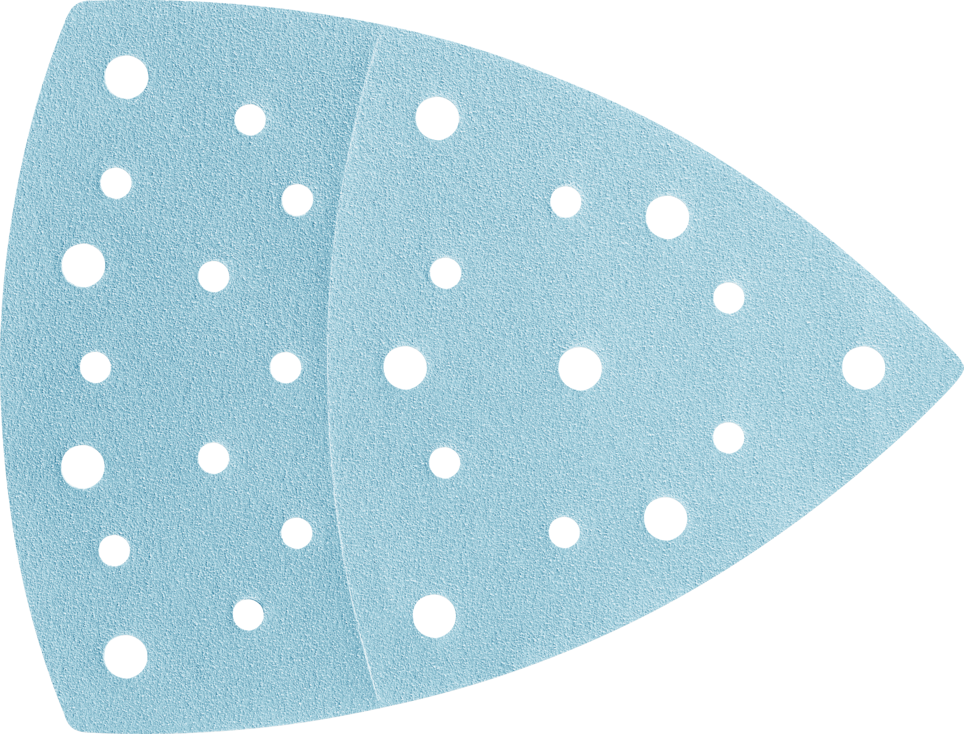 Klettschleifblatt Delta-Schleifer Granat Delta 200 27-Loch 145x195mm K120