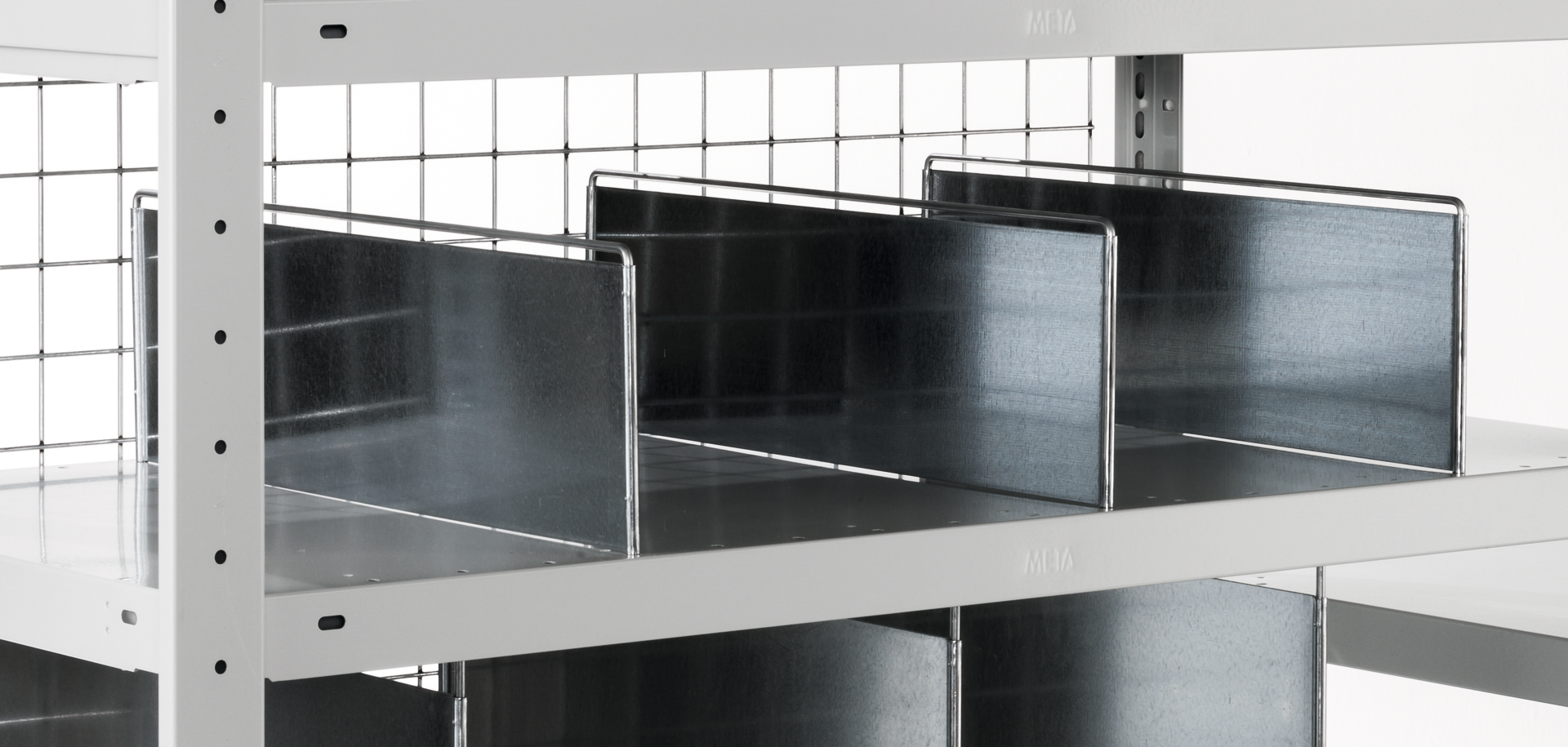 Fachteiler freistehend verzinkt H140 x T800mm