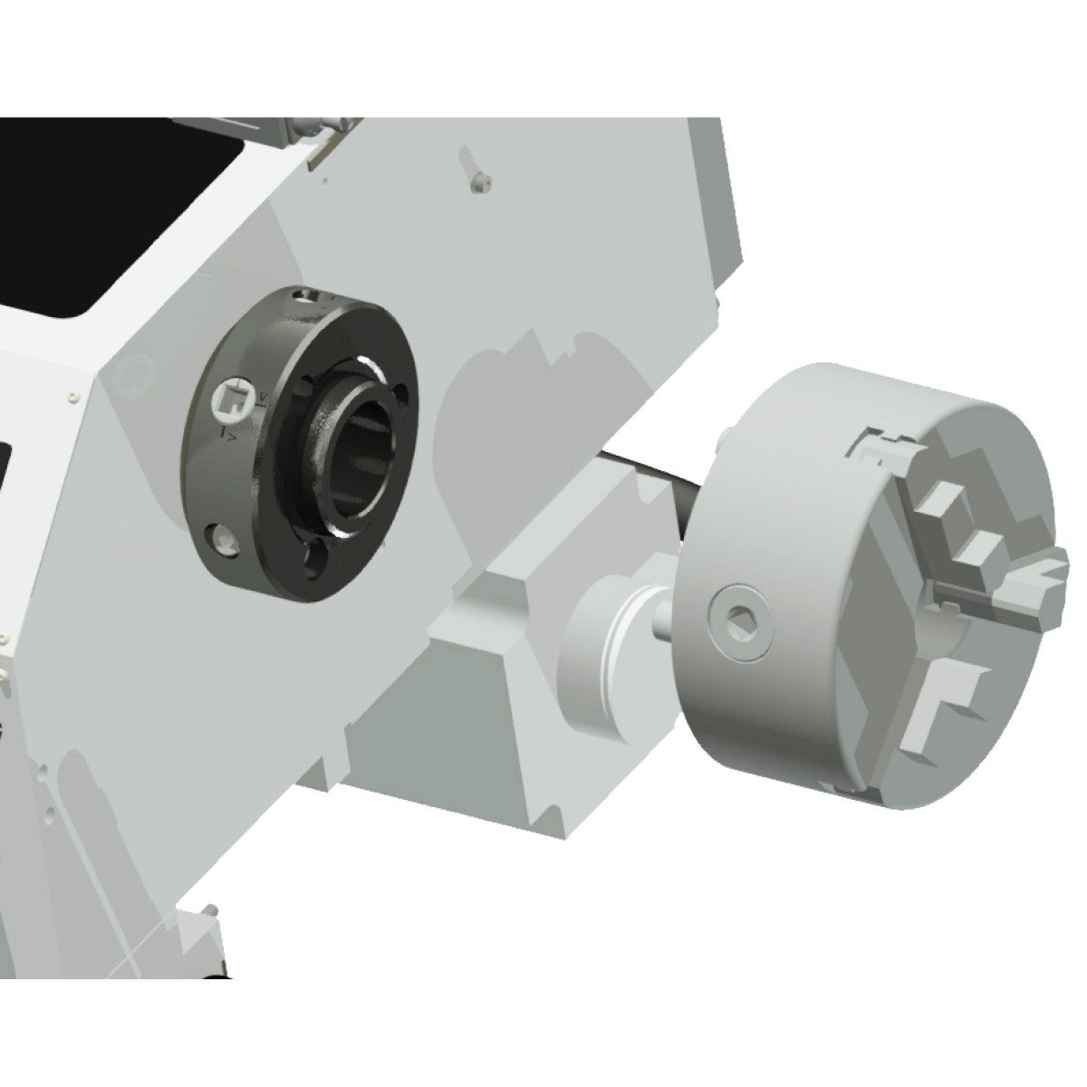 Leit- und Zugspindeldrehmaschine Optimum OPTIturn TM 3110