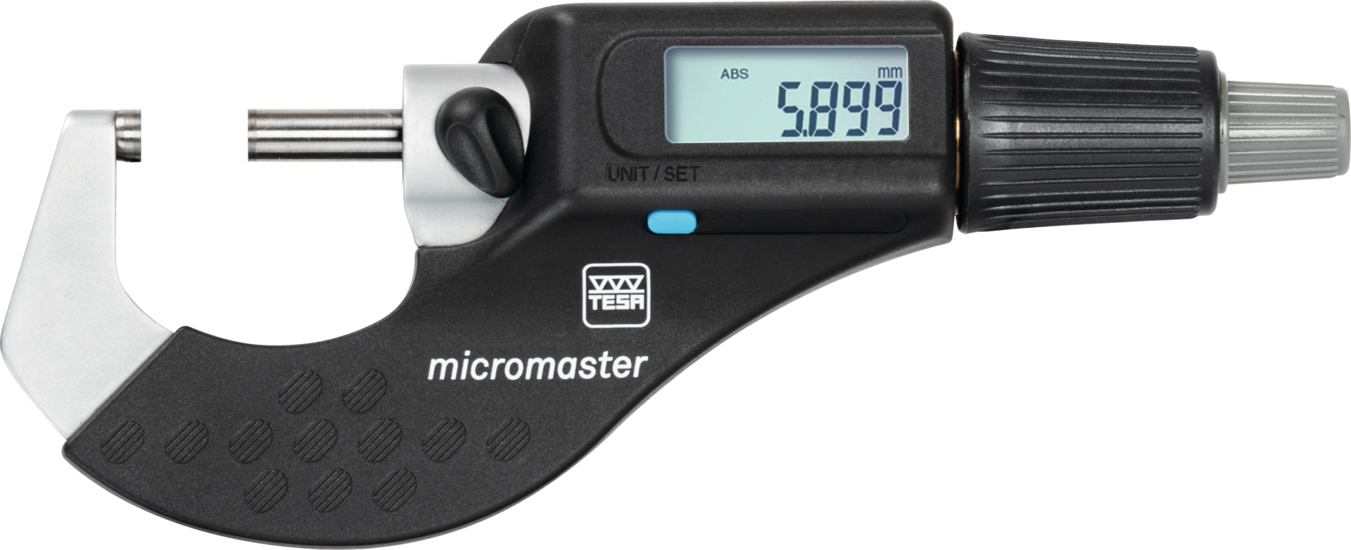 Bügelmessschraube Digital IP40 "micromaster Easy" Abl. 0,001mm mit SCS-Kalibrierschein DIN863-1 MB0-30mm
