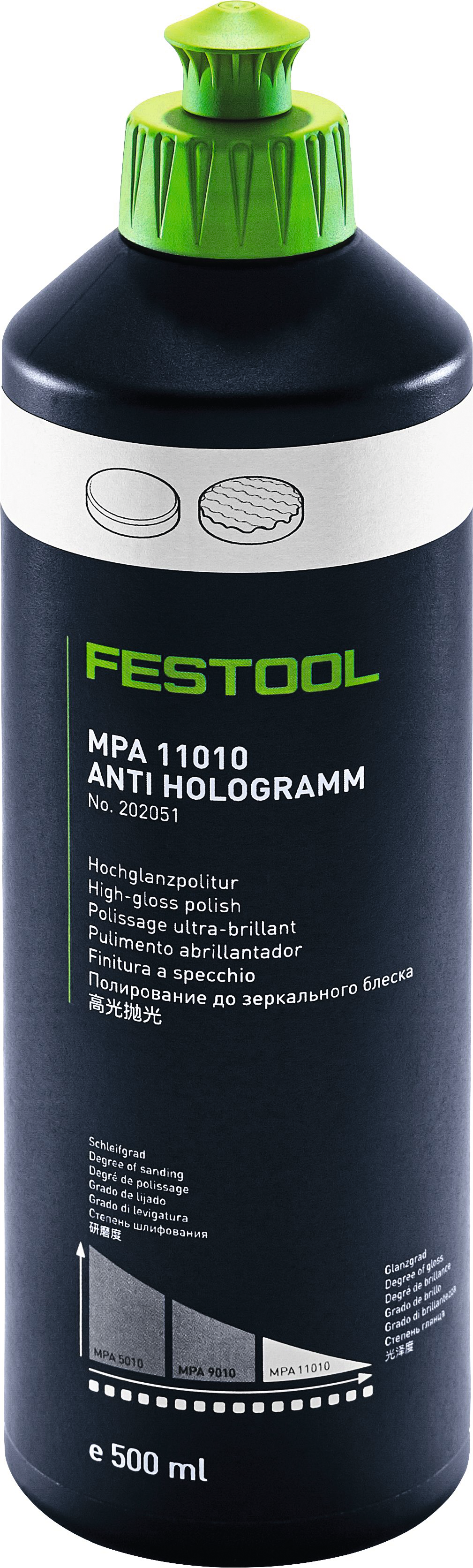 Schleifpolitur MPA 500ml 11010 weiß Hochglanzpolitur für perfekten Tiefenglanz