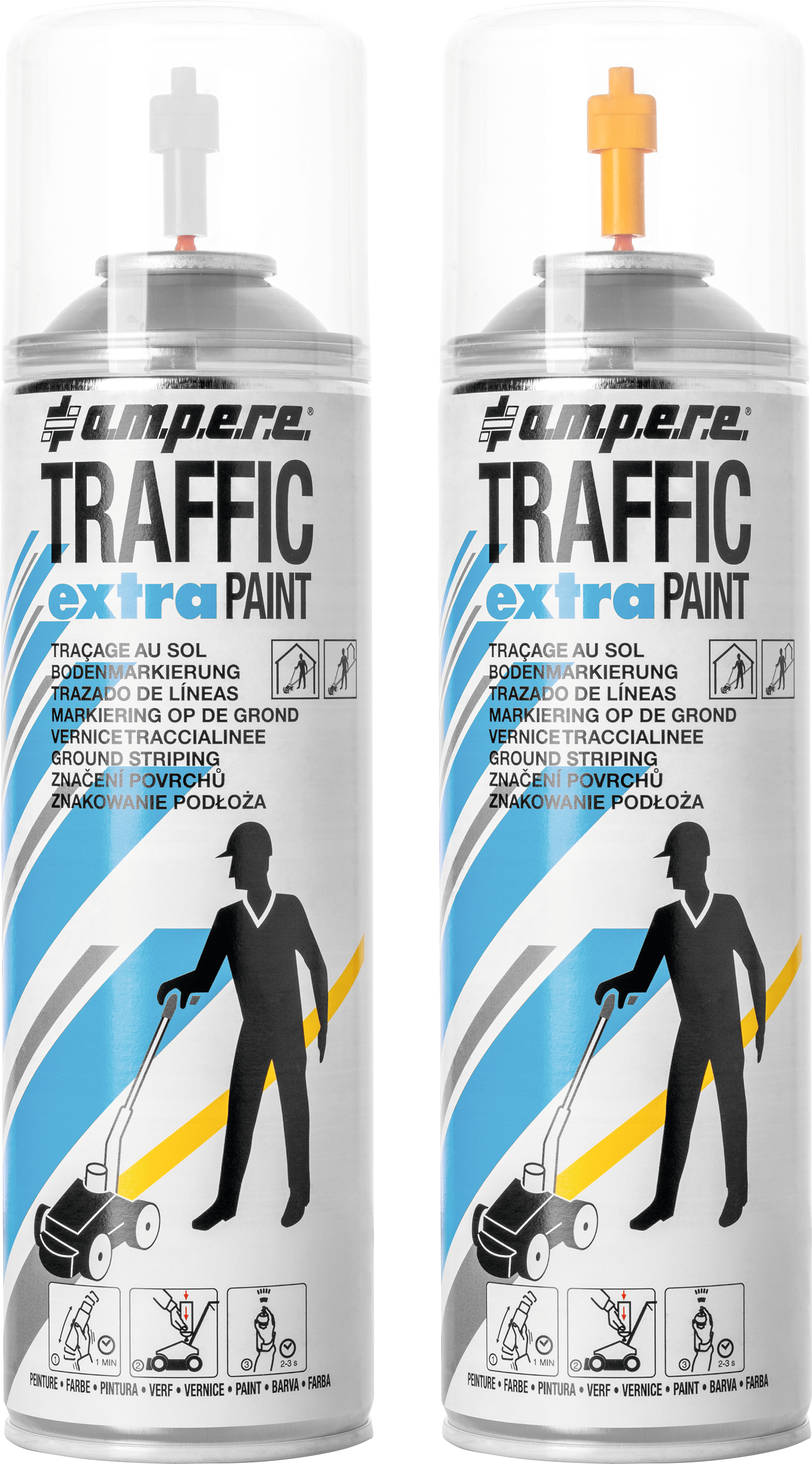 Bodenmarkierungspray "Traffic-Extra-Paint®" 0,5l gelb