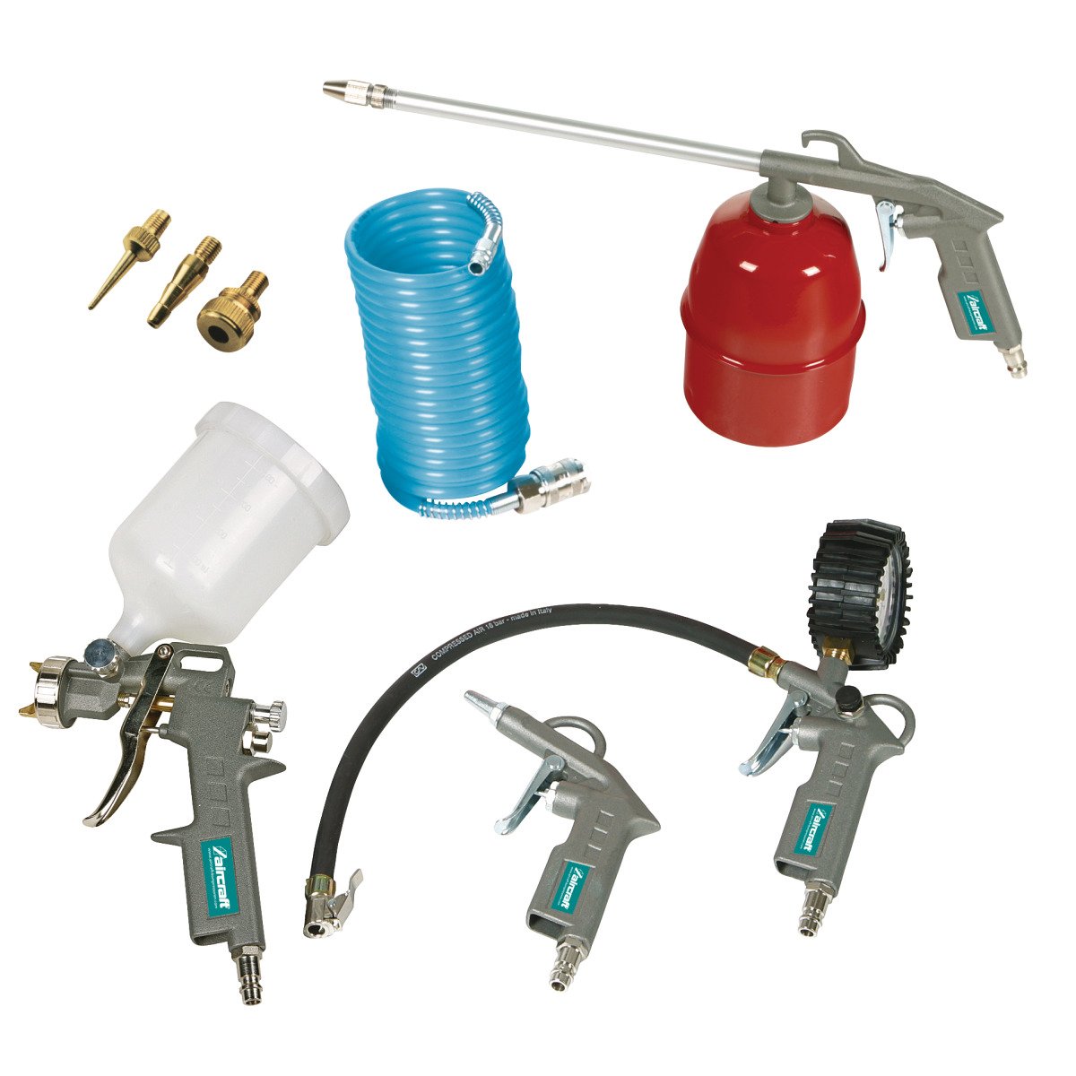 Druckluftwerkzeuge-Set 8-teilig Aircraft DWS 8