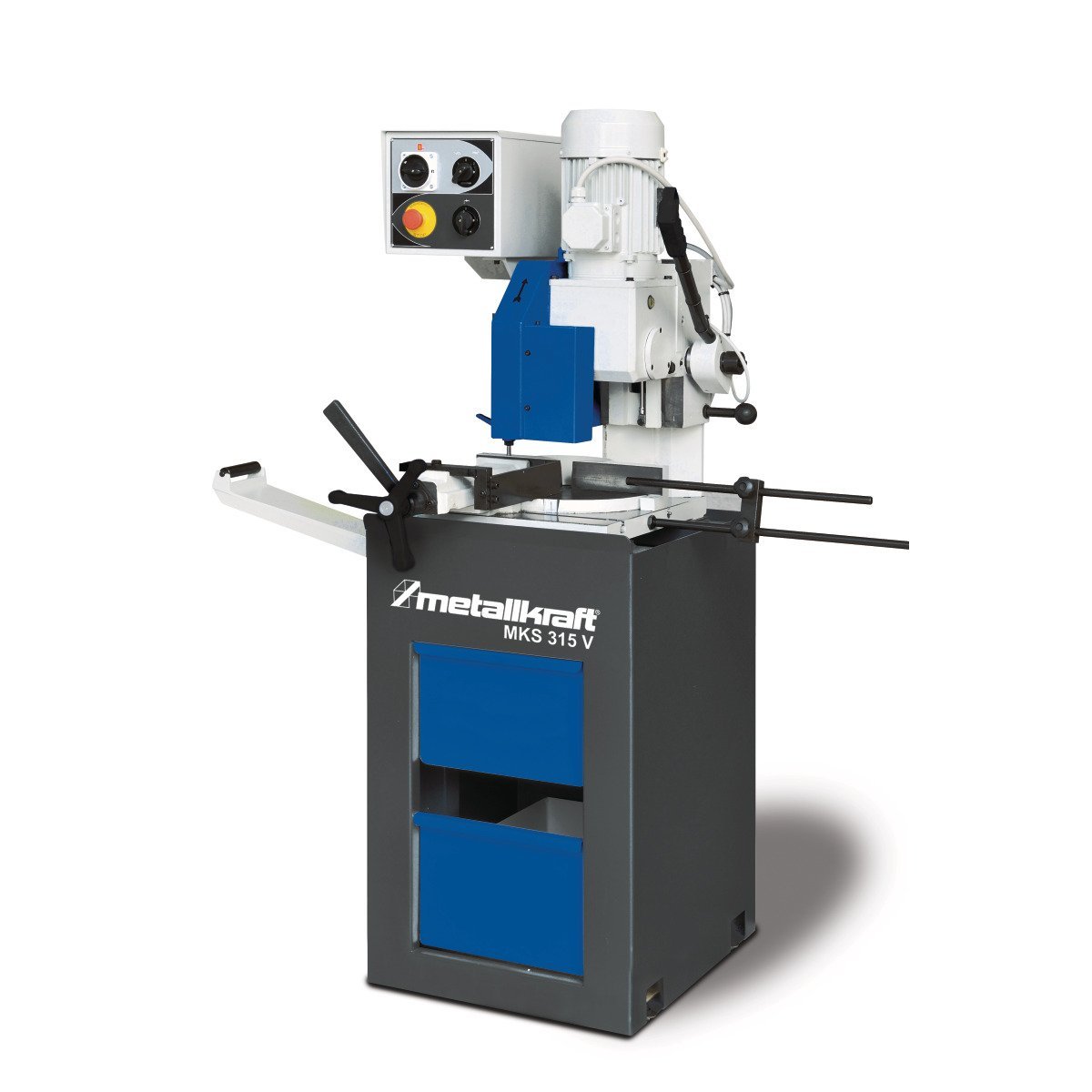 Vertikal-Metallkreissäge manuell Metallkraft MKS 315 V Aktions-Set