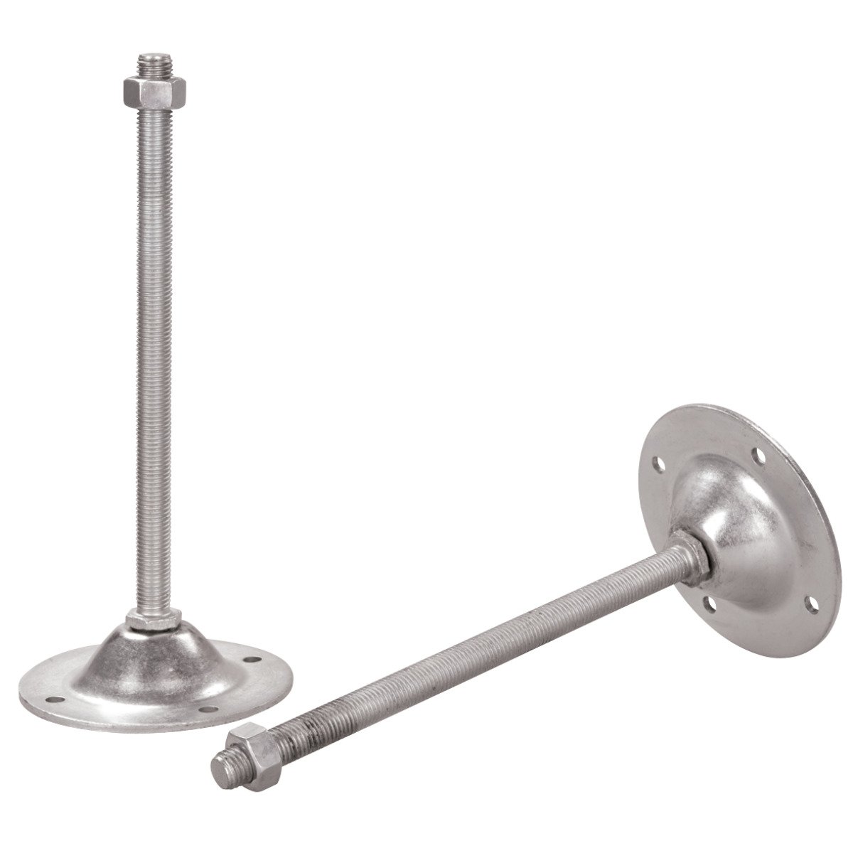 Rollenbahn-Füße Metallkraft M16 x 250 mm, für Höhenverstellung bis 1020 mm