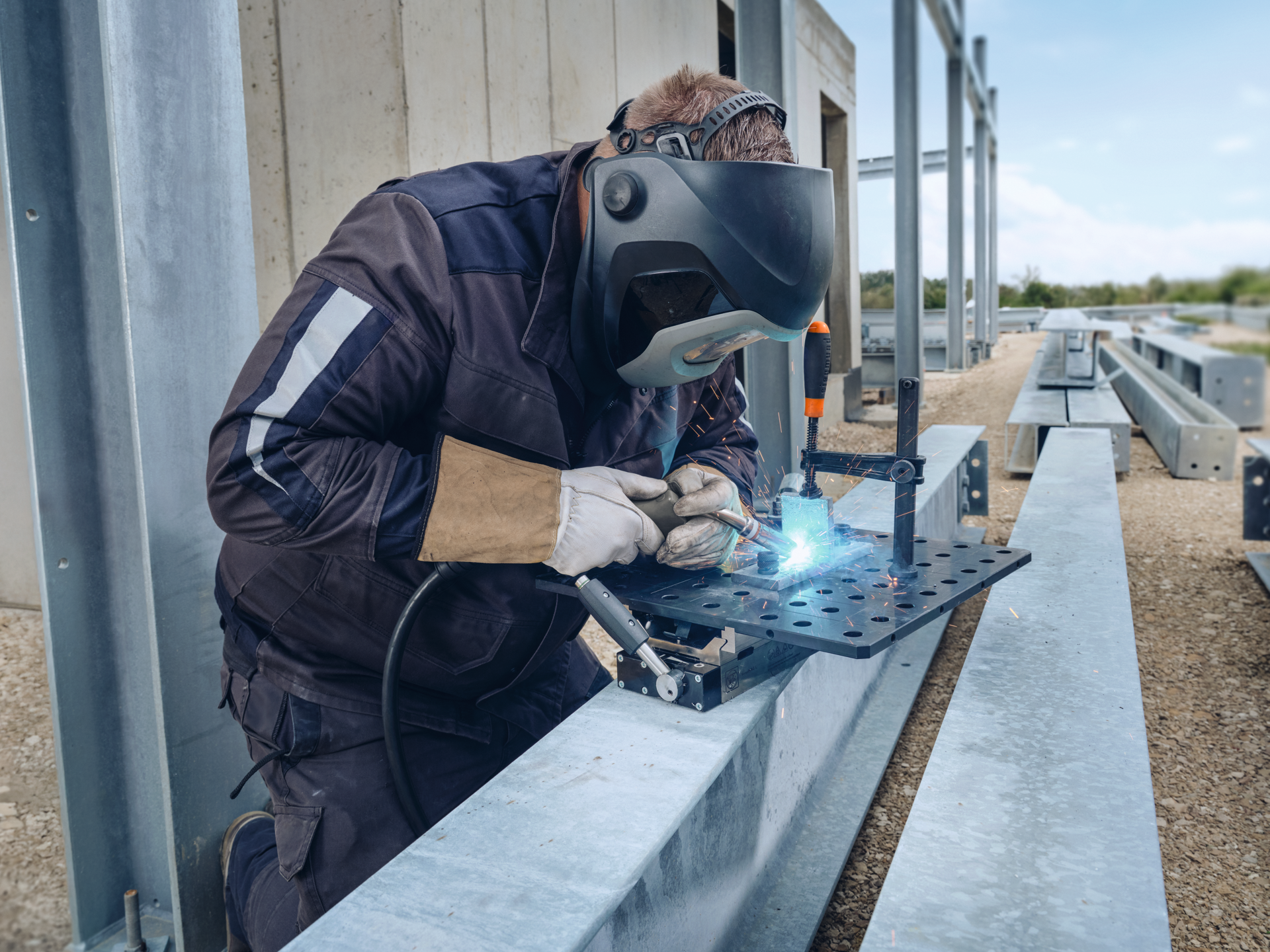 Fein Schraubstock VersaMAG L mit Permanentmagnet