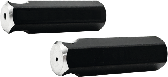 Prüfstiftgriff Alu-6-kant L30mm inkl. Beschriftung für Prüfstift D0,100-0,399mm Prüfstiftgriff Alu-6-kant L30mm inkl. Beschriftung für Prüfstift D0,100-0,399mm