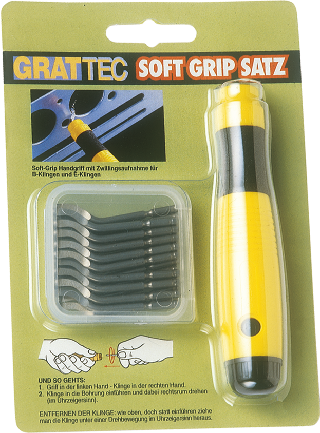 Entgrater Sortiment Softgrip 23-teilig Entgrater Sortiment Softgrip 23-teilig