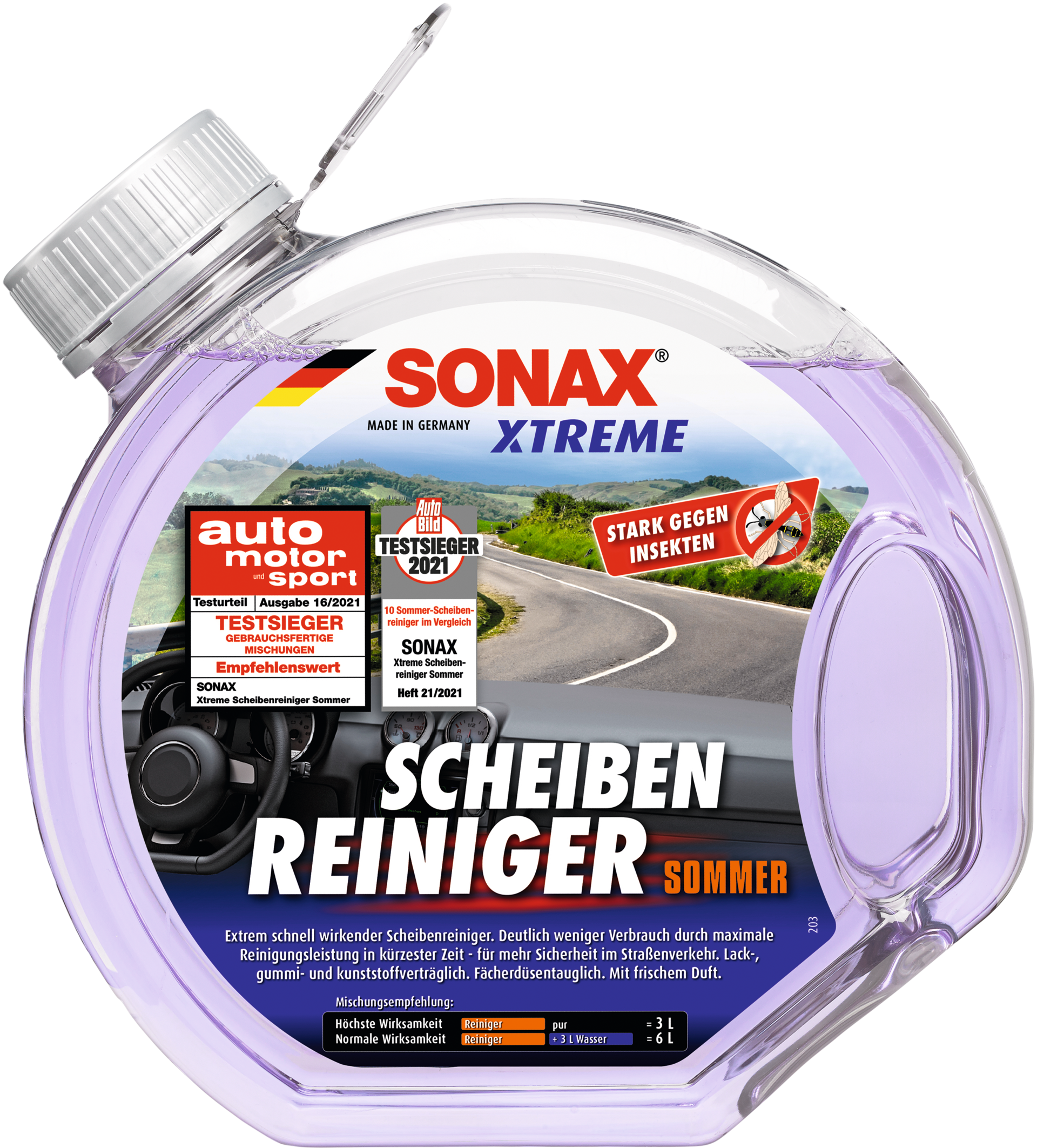 Scheibenreiniger gebrauchsfertig Xtreme 3l