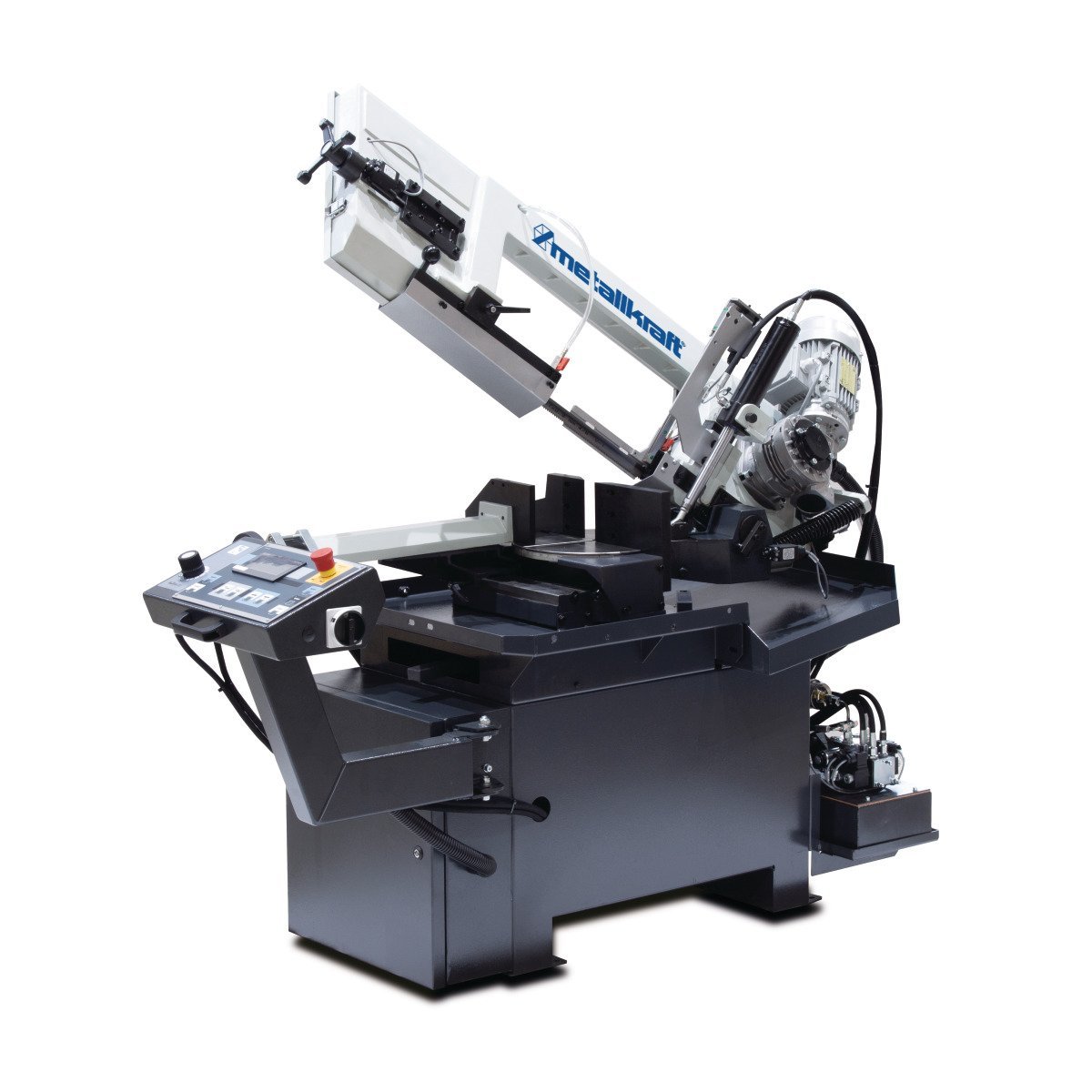 Halbautomatische Schwenkrahmen-Metallbandsäge Metallkraft BMBS 260 x 280 HA-DG