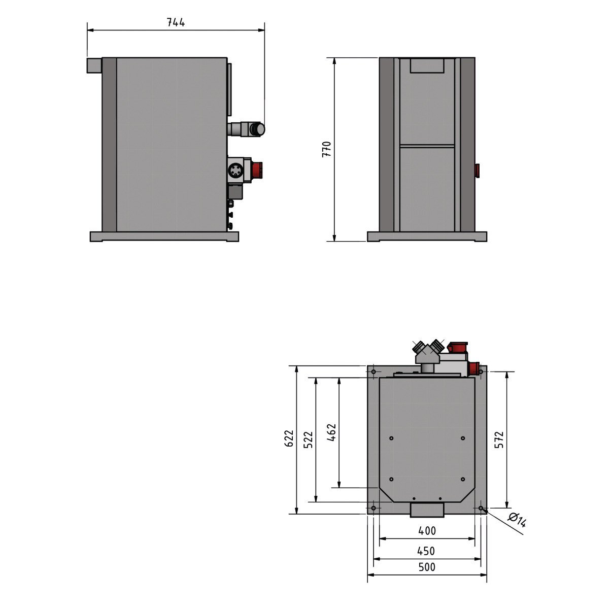 Universalunterbau Optimum GU 5