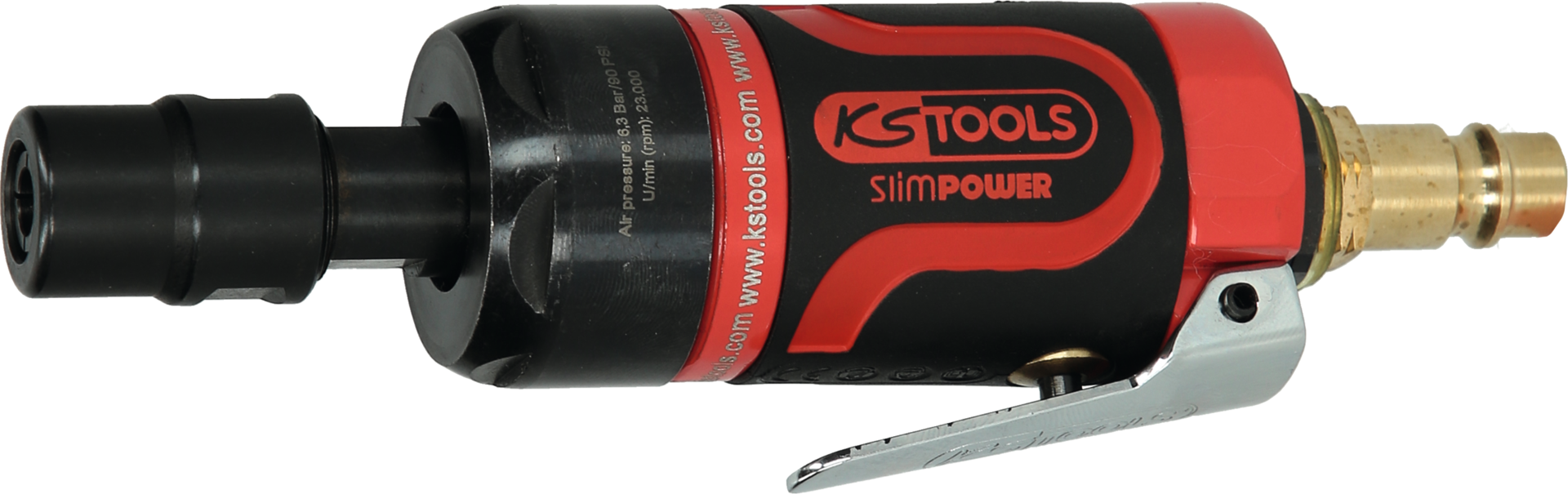 Stabschleifer Druckluft SLIMPOWER 220Watt max. 6,3bar Stabschleifer Druckluft SLIMPOWER 220Watt max. 6,3bar