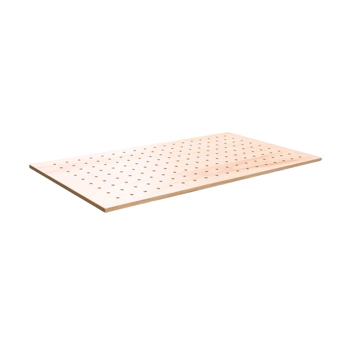 Lochrasterplatte Holzkraft Buche-Multiplex, 1250 x 800 mm