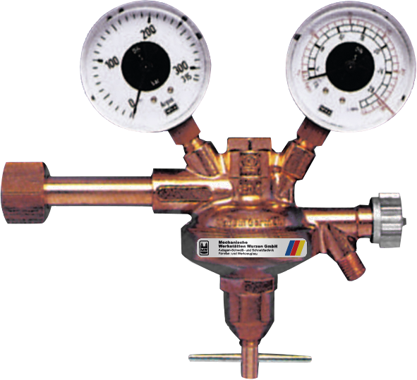 Druckminderer Argon/CO² D63mm 0-315/200 bar