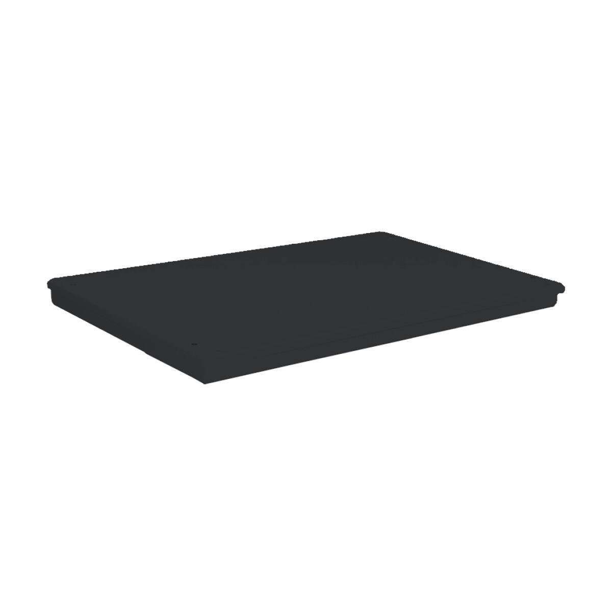 Arbeitsplatte Holzkraft Metall, glatt, 1000 x 600 mm
